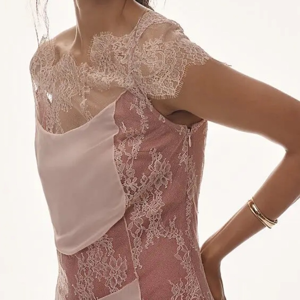 Anthropologie Maeve Short Sleeve Lace dress NWT Size XL